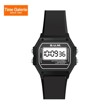BUM Lady BUMWBM03202 Black Strap Digital Quartz Watch